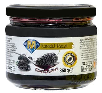 Migros Şeker İlavesiz Karadut Reçeli 360 G