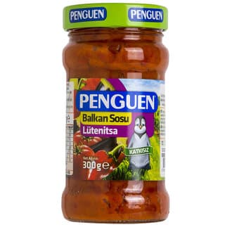 Penguen Lütenitsa Balkan Sosu Acılı 300 G