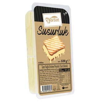Yörsan Susurluk Tam Yağlı Dilim Eritme Peyniri 320 G