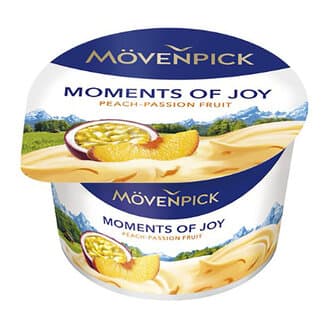 Mövenpick Şeftali & Çarkıfelekli Fermente Süt Ürünü 100 G