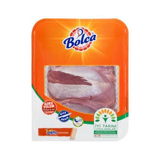 Bolca Tabaklı Alt But Kemiksiz Hindi 500 G