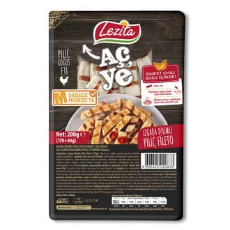 Lezita Izgara Dilim Piliç Fileto Chili Soslu 200G