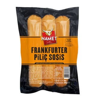 Namet Frankfurter Piliç Sosis 300G