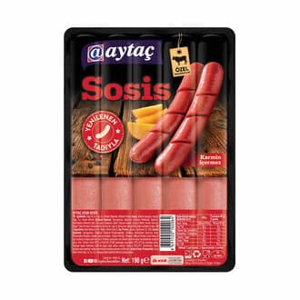Aytaç Dana Soyulmuş Sosis 190 G
