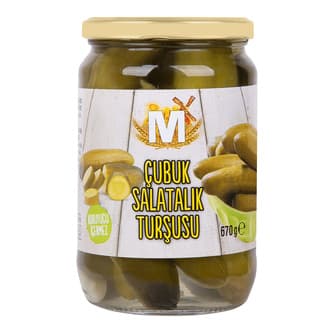 Migros Çubuk Salatalık Turşusu 670 G