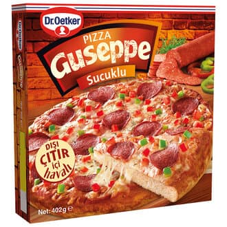 Dr.Oetker Guseppe Sucuklu Pizza 402 G