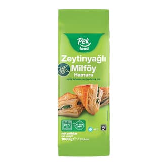 Pek Food Zeytinyağlı Milföy Hamuru 1000 G