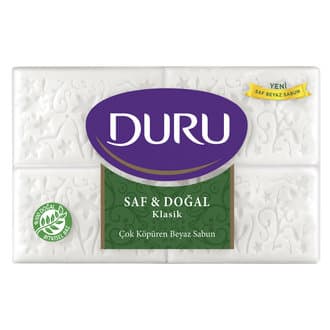 Duru Saf&Doğal Klasik Beyaz Kalıp Sabun 600 G