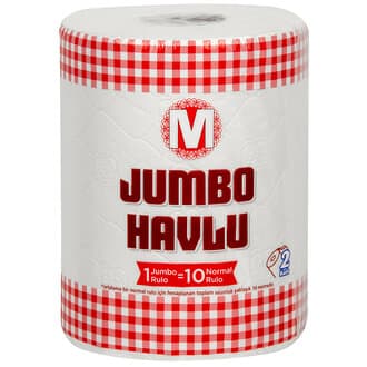 Migros İçten Çekmeli Jumbo Havlu 1=10 Rulo