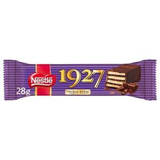 Nestle 1927 Yoğun Bitter Çikolata Kaplı Gofret 28 G