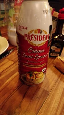 Crème semoule épaisse