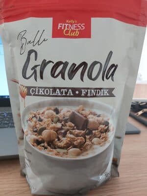 Ballı Granola Çikolata . Fındık