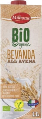Bio organic bevanda all'avena
