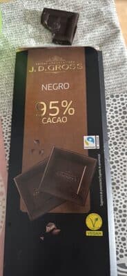 Cioccolato Extra Fondente 95% Cacao