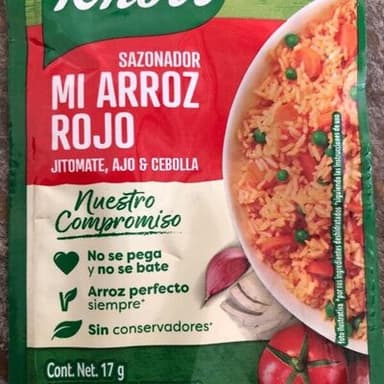 Sazonador mi arroz rojo