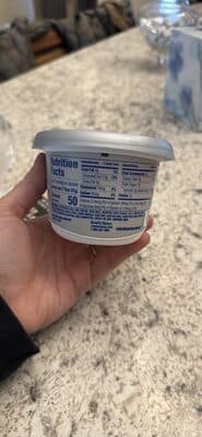 Whipped chive whipped cream cheese spread