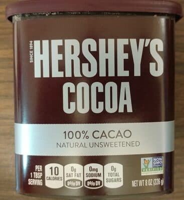 Hershey's Cocoa 100% Cacao Natural Unsweetened