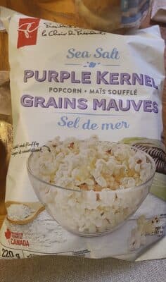 Purple Kernel Sea Salt Popcorn
