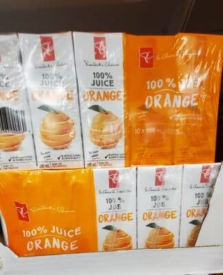 President choice orange juice