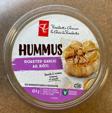 Hummus Roasted Garlic
