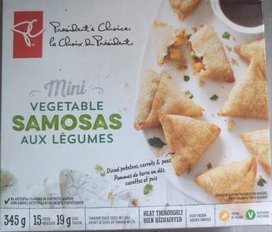 Samosas aux légumes