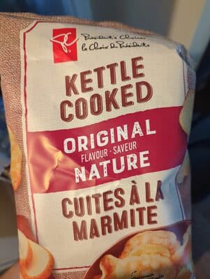kettle cooked potato chips plain