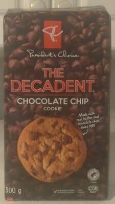 The Decadent Chocolate Chip Cookies