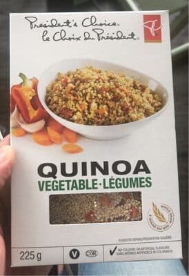 Quinoa - Vegetables. Legumes