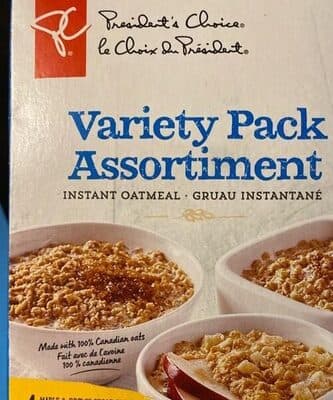 Instant Oatmeal