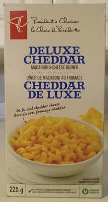 Deluxe Cheddar Macaroni & Cheese Dinner