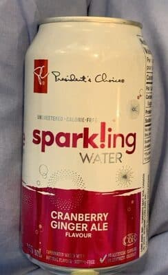 Cranberry ginger ale