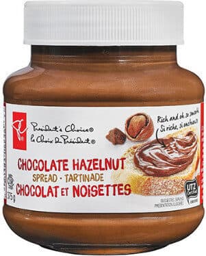Chocolate hazelnut spread
