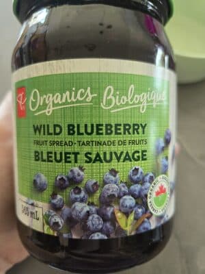 Organic wild Blueberries