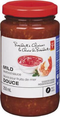 Mild seafood sauce