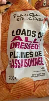 Croustilles Pleines de assaisonnée ondulées