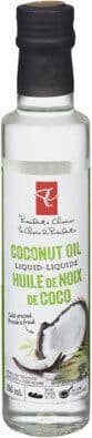 Cold-pressed liquid coconut oil
