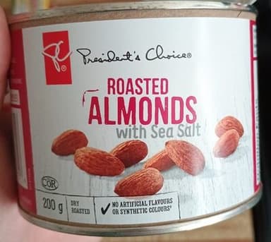 Roasted Almonds with Sea Salt