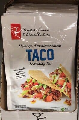 Melange d’assaisonnement Taco