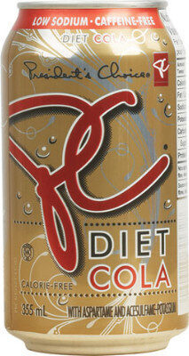 Diet cola low sodium