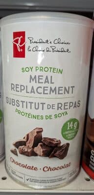 Soy protein meal replacement
