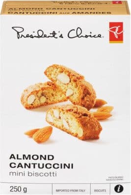 Almond cantuccini mini biscotti