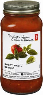 Sweet basil pasta sauce
