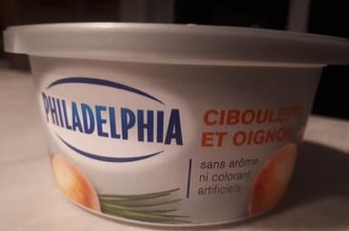 Philadelphia- ciboulette et oignon