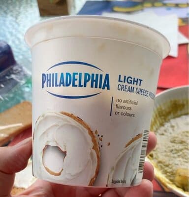Light Cream Cheese Product