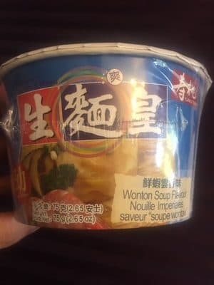 Tao Instant Fine Noodle King Bowl Wonton Flavour x