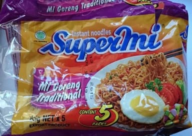 Supermi Mi goreng Traditional Instant Noodles