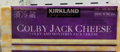 Colby jack cheese