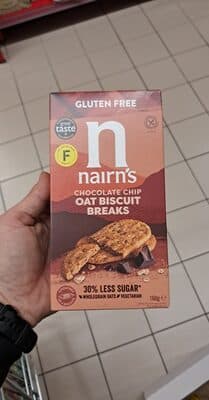Chocolate Chip Oat Biscuit Breaks