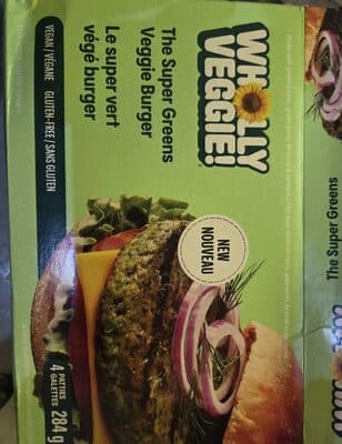 The Super Greens Veggie Burger