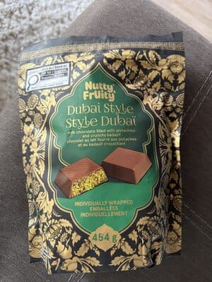 Dubai chocolate bars